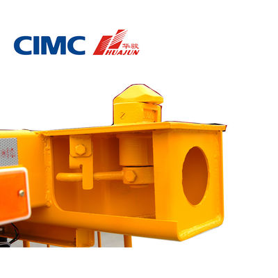 CIMC 2 Оси скелетный полуприцеп для контейнера 20 футов 28T Посадочная установка 13T Ось включена