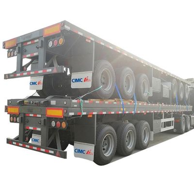 CIMA HUAJUN 40ft 3 оси плоский полуприцеп с клапаном Wabco и 20-летний опыт
