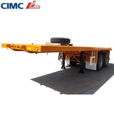 CIMA HUAJUN 40ft 3 оси плоский полуприцеп с клапаном Wabco и 20-летний опыт