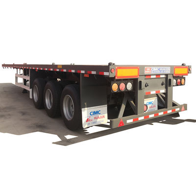 40ft Container Chassis Truck Trailer 40ton 60ton 80ton Flatbed Trailers Продажа трейлеров в Дубае