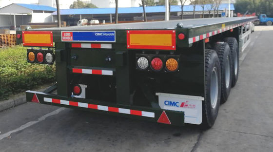 40ft Container Chassis Truck Trailer 40ton 60ton 80ton Flatbed Trailers Продажа трейлеров в Дубае