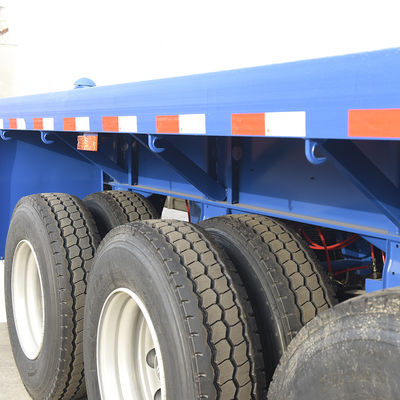 40ft Container Chassis Truck Trailer 40ton 60ton 80ton Flatbed Trailers Продажа трейлеров в Дубае