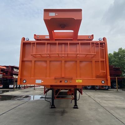 Главный пучок T700/Q345 Стальной полуприцеп CIMC HUAJUN 3 оси плоскополосной прицеп