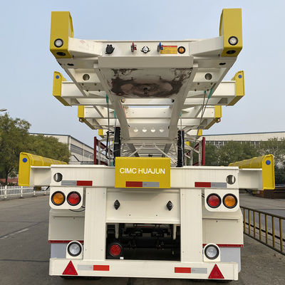 CIMC HUAJUN WABCO Стоимость 1540 Скелет Контейнер Полуприцеп для 20ft 40ft Контейнер