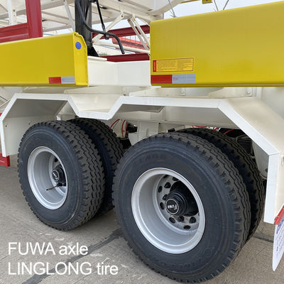 CIMC HUAJUN WABCO Стоимость 1540 Скелет Контейнер Полуприцеп для 20ft 40ft Контейнер