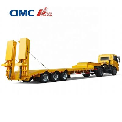 CIMC HUAJUN 60-тонный прицеп для маломобильных автомобилей с механической подвеской и размером 17500*3000*1250 мм