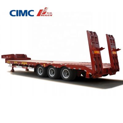 CIMC HUAJUN 60-тонный прицеп для маломобильных автомобилей с механической подвеской и размером 17500*3000*1250 мм
