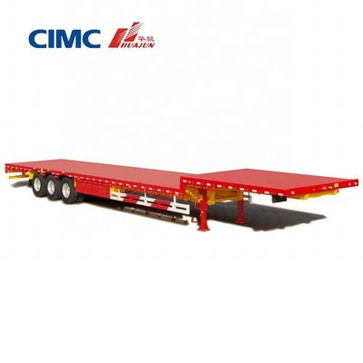 CIMC HUAJUN 60-тонный прицеп для маломобильных автомобилей с механической подвеской и размером 17500*3000*1250 мм