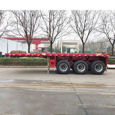 CIMC Flatbed Container Semi-Trailer - окончательное решение для контейнерного транспорта