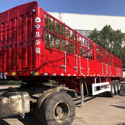 Ведущий JUNLONG L400 3 оси 40 тонн забор полуприцеп для тяжелых применений