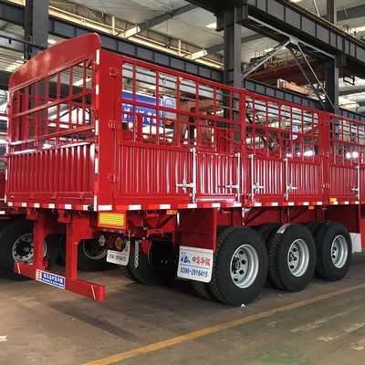 Ведущий JUNLONG L400 3 оси 40 тонн забор полуприцеп для тяжелых применений