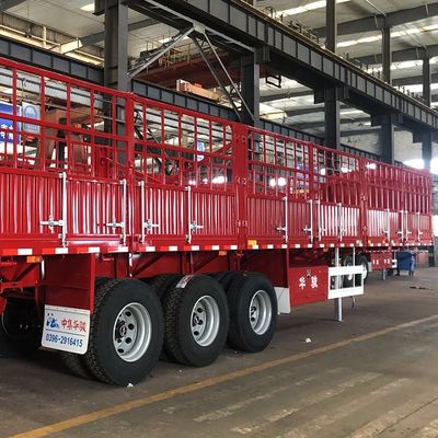 Ведущий JUNLONG L400 3 оси 40 тонн забор полуприцеп для тяжелых применений