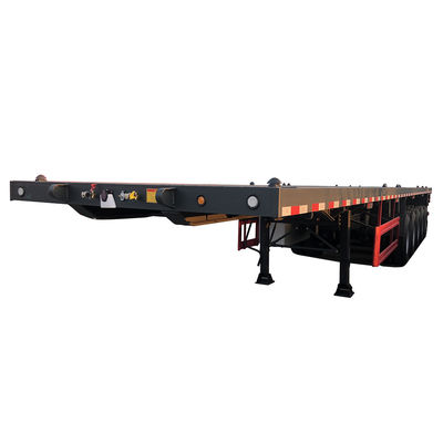 CIMC HUAJUN Flatbed Container Semi-Trailer с 12 замками и специальными требованиями