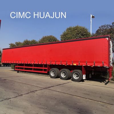 13750*2550*3850mm CIMC HUAJUN 3 оси T700/Q345 Стальная грузовая коробка-прицеп 2021