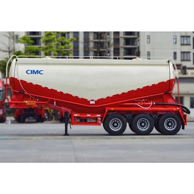 Устойчивый CIMC HUAJUN 40CBM Сухой сырой порошок Цементный резервуар Транспортер 3 оси Танкер Полуприцеп