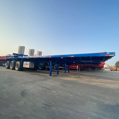 JOST двухскоростной прицеп 3 оси 40ft контейнер плоскостопные полугрузовые прицепы в Африке