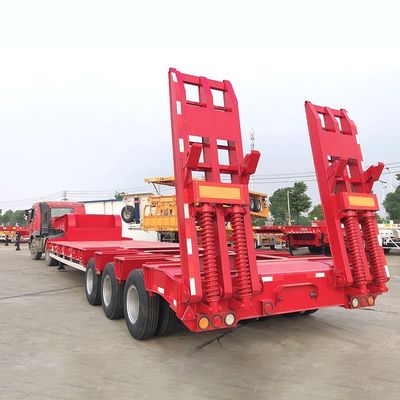 3.5&quot; 90мм Jost King Pin 13T HUAJUN Axle Low Bed Semi Trailer для тяжелого оборудования