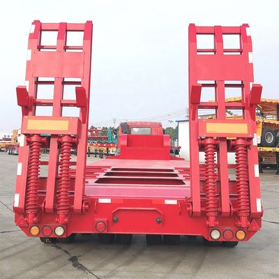 3.5&quot; 90мм Jost King Pin 13T HUAJUN Axle Low Bed Semi Trailer для тяжелого оборудования