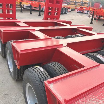 3.5&quot; 90мм Jost King Pin 13T HUAJUN Axle Low Bed Semi Trailer для тяжелого оборудования