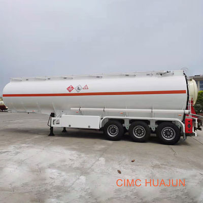 Fuwa 3 Axles 45000 литров Алюминиевого сплава топлива или нержавеющей стали Цементные танкеры Прицепы