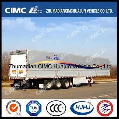 CIMC HUAJUN Боковая завеса полуприцепа грузовика прицепа стали 13750*2500 CN HEN 50тонн Ce