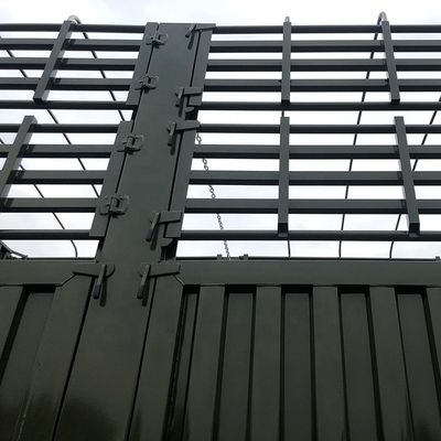 Прицеп полугрузового автомобиля грузоподъемностью 60 тонн с ограждением и брезентом с основной балкой T700/Q345 из стали