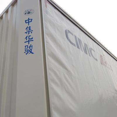 CIMC HUAJUN Трейлер занавес натягиватель 3 оси 40 футов палуба для транспортировки сухого груза