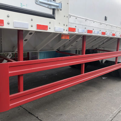JOST Landing Gear Van Type Trailer Box Trailer 70CBM Полуприцеп для клиентов B2B