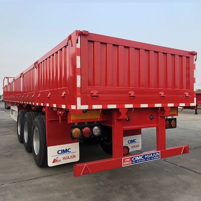 CIMC HUAJUN 2021Новый полуприцеп для грузового транспорта с тремя осями грузоподъемностью 60 тонн