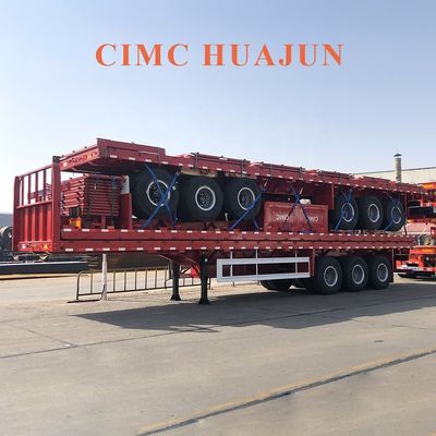CIMC HUAJUN 2021Новый полуприцеп для грузового транспорта с тремя осями грузоподъемностью 60 тонн