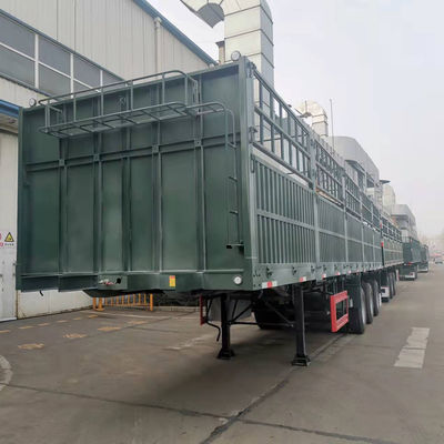 Грузоперевозка 3 оси ограждение козырь полуприцеп с тормозной системой WABCO