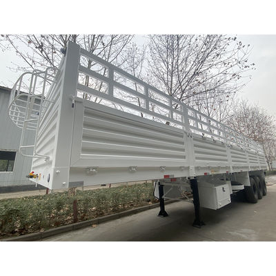 FUWA 13TON Axle CIMC HUAJUN 3 Axles 13000*2690*1500 Белый грузовой полуприцеп
