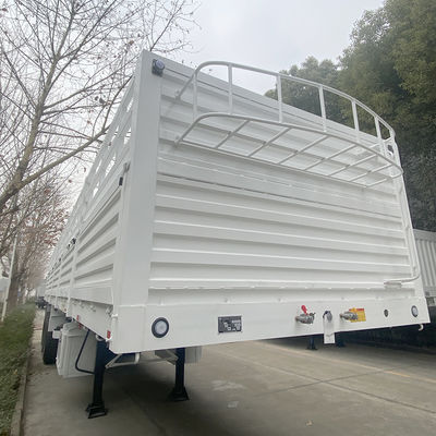 FUWA 13TON Axle CIMC HUAJUN 3 Axles 13000*2690*1500 Белый грузовой полуприцеп