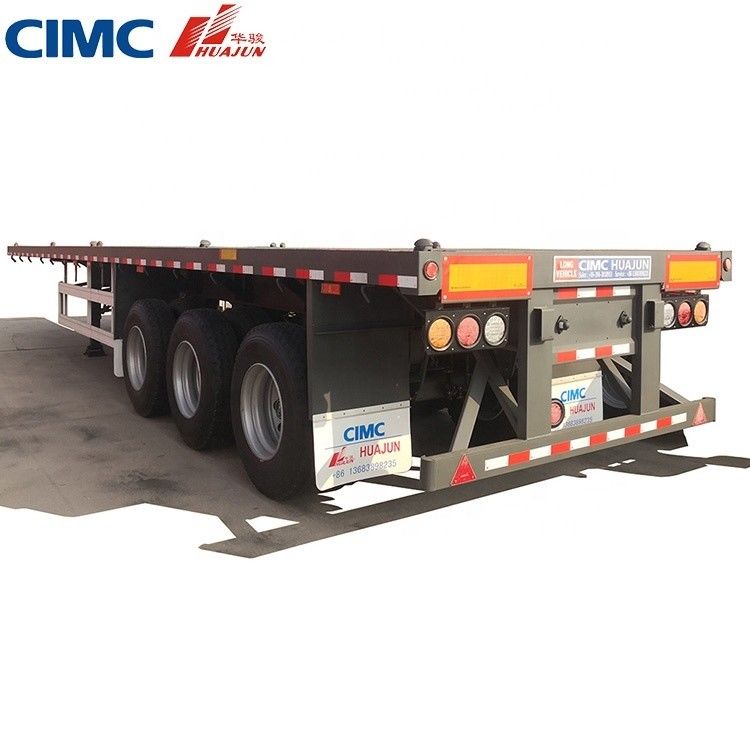 CIMA HUAJUN 40ft 3 оси плоский полуприцеп с клапаном Wabco и 20-летний опыт