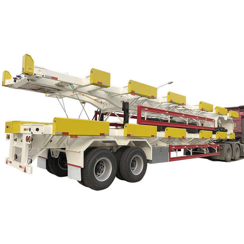 CIMC HUAJUN WABCO Стоимость 1540 Скелет Контейнер Полуприцеп для 20ft 40ft Контейнер
