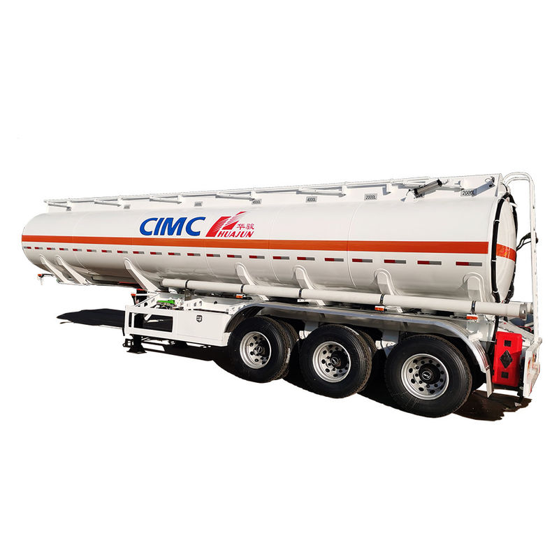 CIMC HUAJUN 3 оси дизельные танкеры грузовики прицепы 30000L-60000L топливный бак полуприцеп