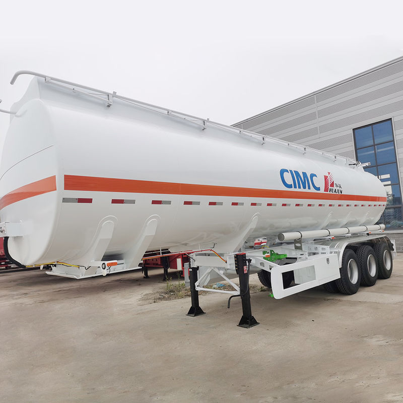 Fuwa 3 Axles 45000 литров Алюминиевого сплава топлива или нержавеющей стали Цементные танкеры Прицепы