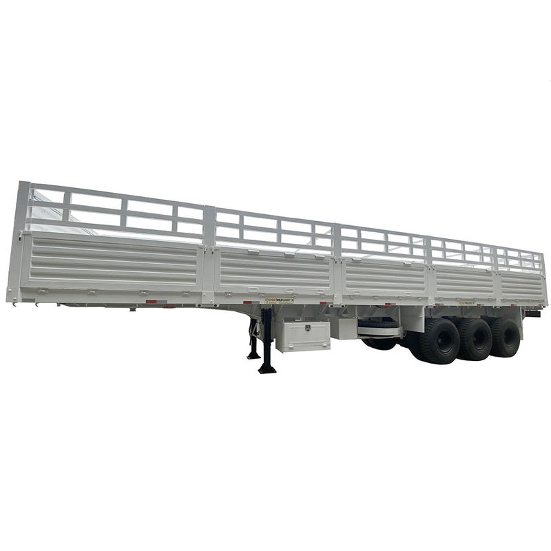 FUWA 13TON Axle CIMC HUAJUN 3 Axles 13000*2690*1500 Белый грузовой полуприцеп